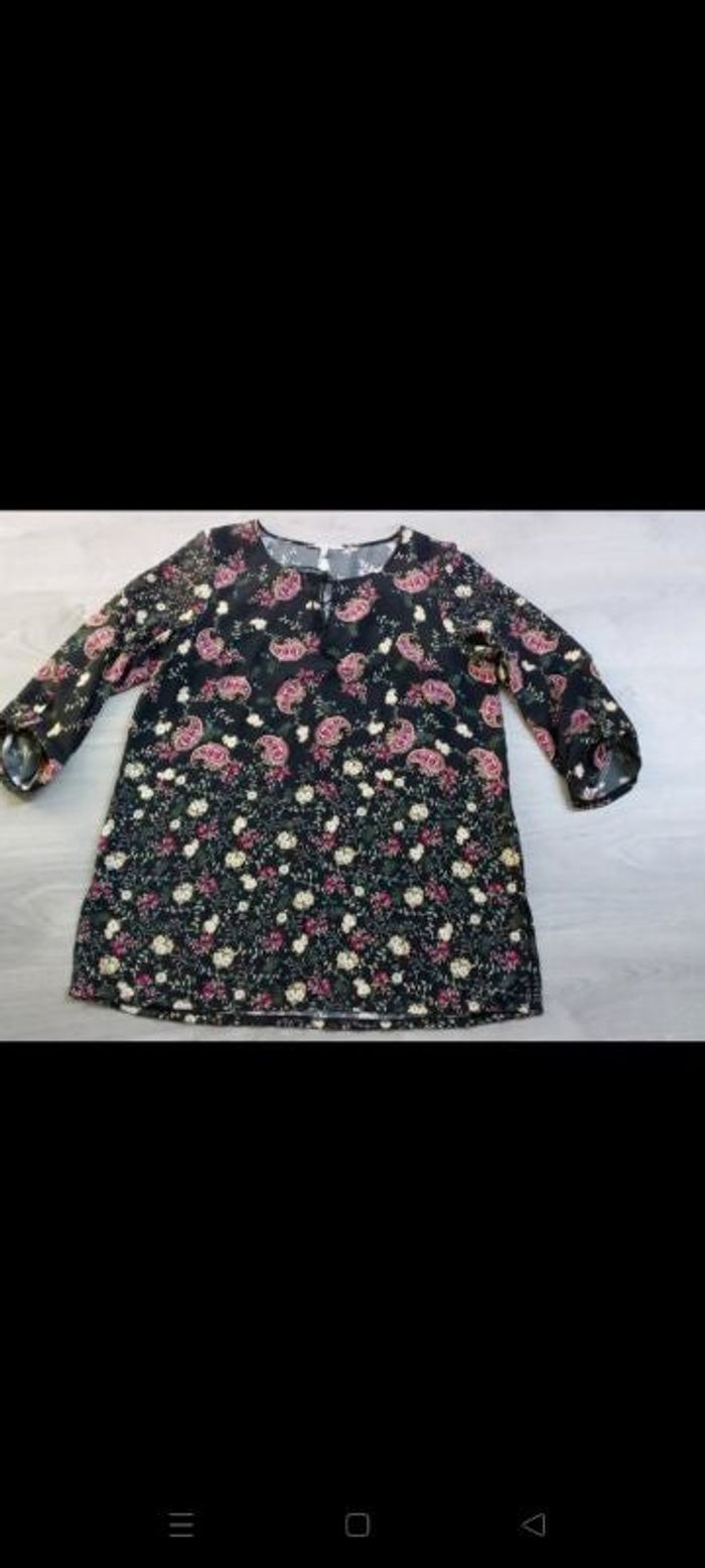 Blouse manches 3/4 Du plaisir à la mode