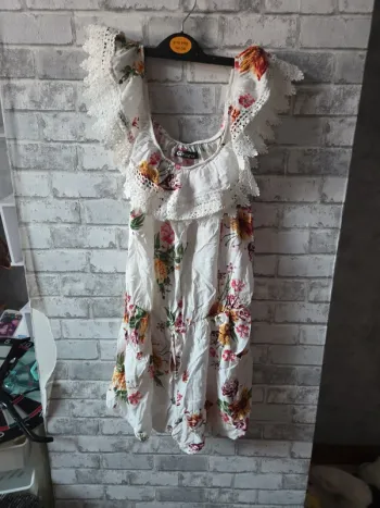 Combi short fleuri taille L-XL