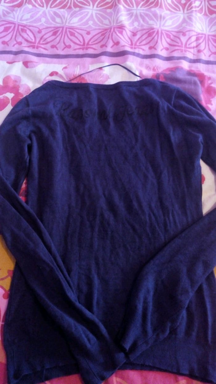 Pull fin bleu nuit Kaporal - photo numéro 3