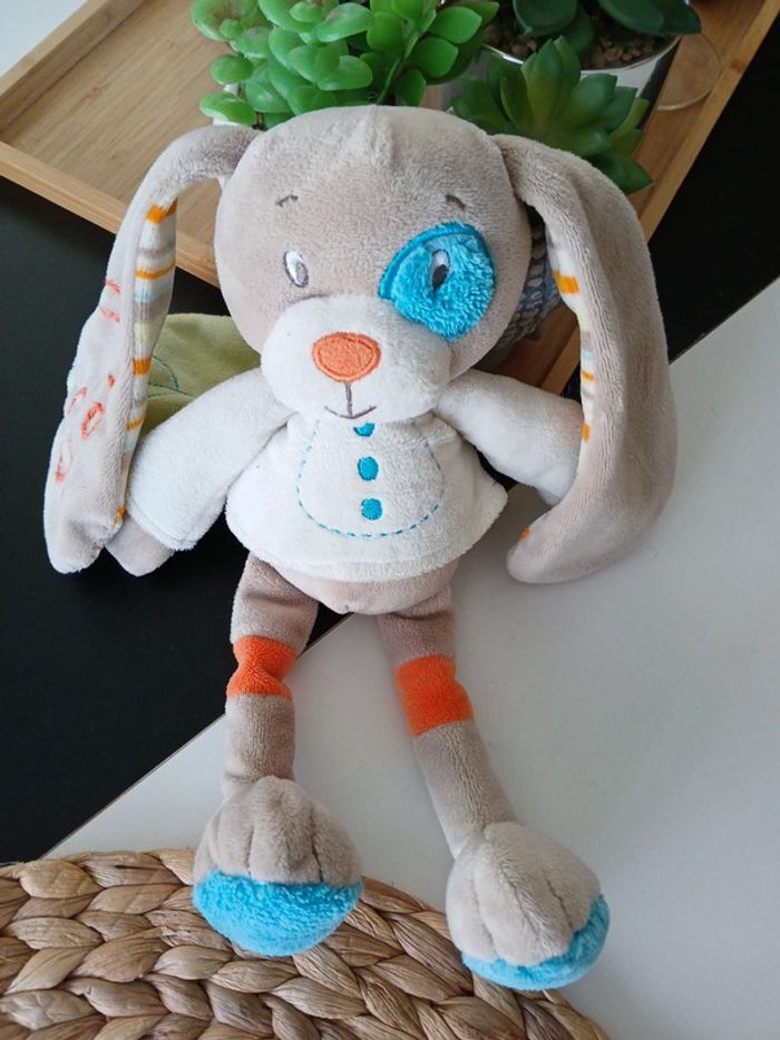 Péluche doudou Lapin Personnalisée Neuf 🌿🎁 - photo numéro 2