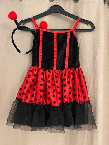 Déguisement robe Lady bug - 3/5 ans 110 cm