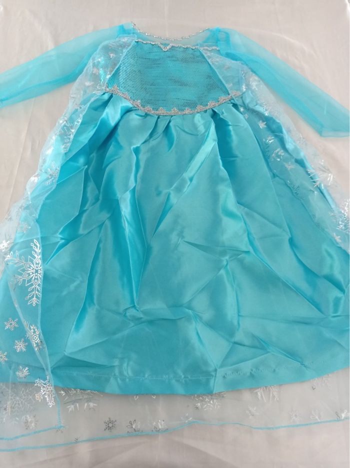 Déguisement princesse Elsa la reine de neiges 3-4ans - photo numéro 3