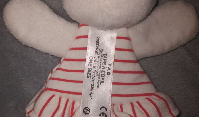 Doudou Oiseau plat tape à l'œil - photo numéro 3