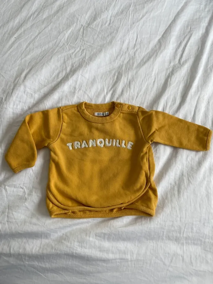 Sweat pull Bout’chou 6 mois