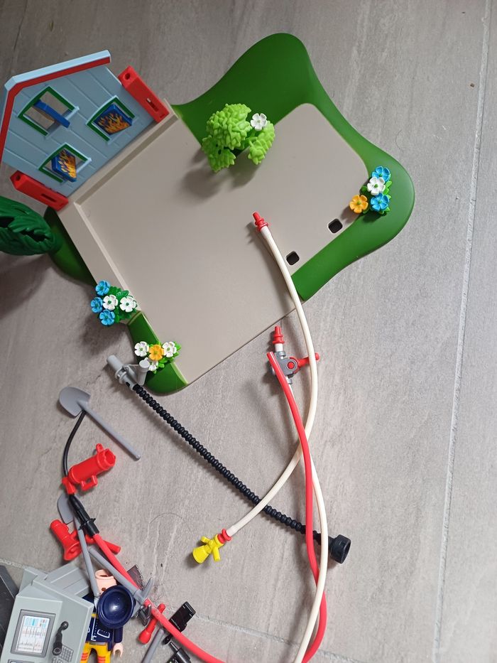 Caserne pompier playmobil - photo numéro 6