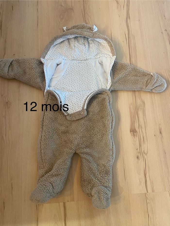 Combinaison chaude 12 mois
