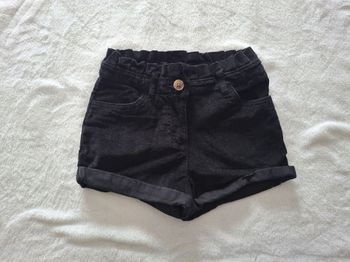 Short velours 7 ans 