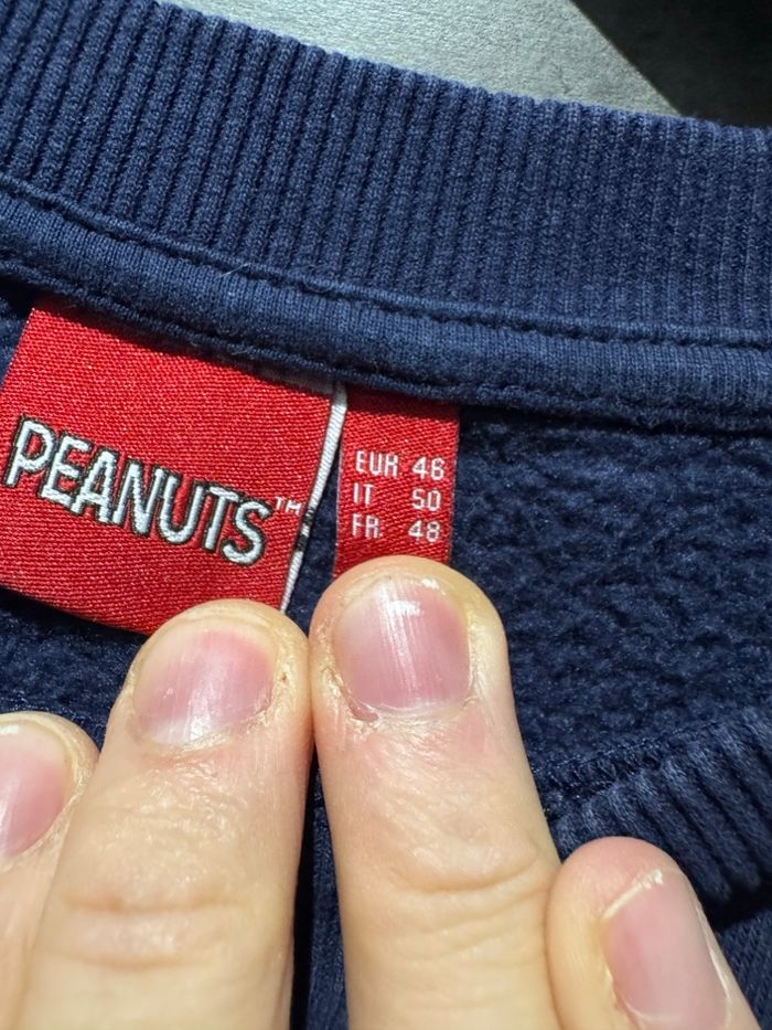 Sweat Snoopy LOVE – L femme (42‑44) 💙 - photo numéro 2