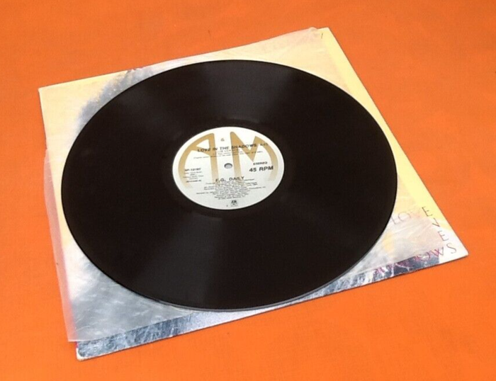 Vinyle Maxi 45 tours E.G Daily (Elizabeth Ann Guttman) Love in the shadows (1985) - photo numéro 2
