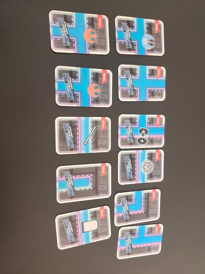 Lot 11 cartes auchan star wars - photo numéro 5