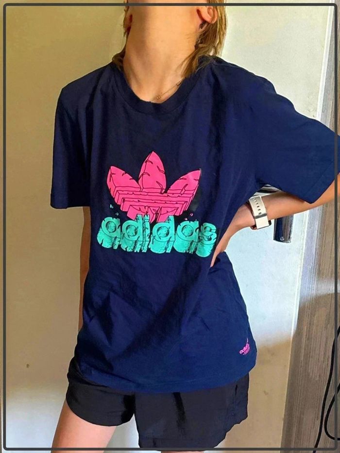 T shirt imprimée adidas taille xs