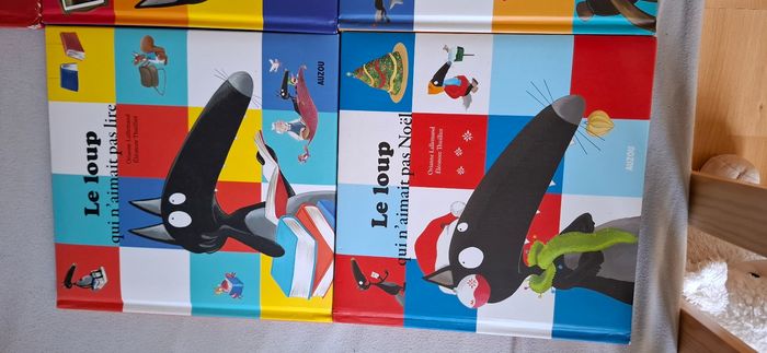 Lot 7 livres ptit loup couverture rigide - photo numéro 5