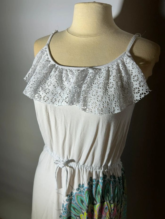 Robe blanche desigual - photo numéro 3