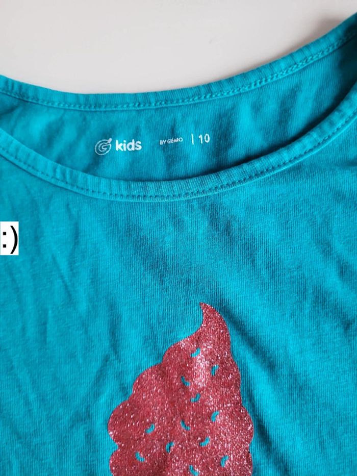 T shirt glace 10 ans - photo numéro 3