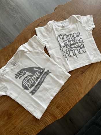 Lot T-shirts bébé garçon