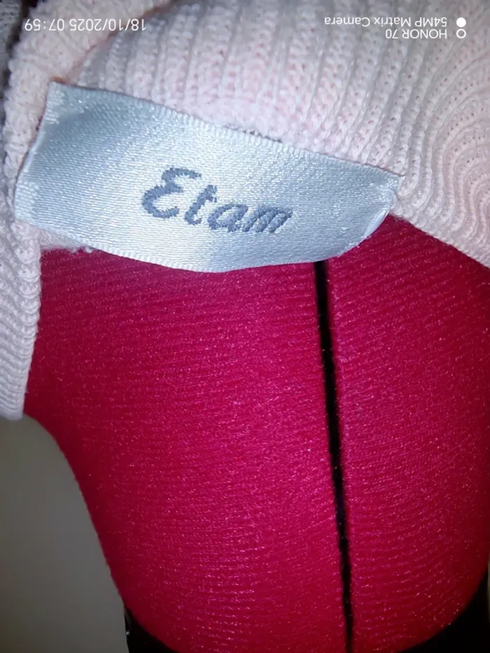 AccueilFemmesVêtementsHauts et t-shirtsBlousesEtam Blouses Cache coeur manches courtes S / - photo numéro 4