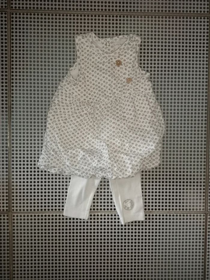 Ensemble robe tunique + legging, 1 mois