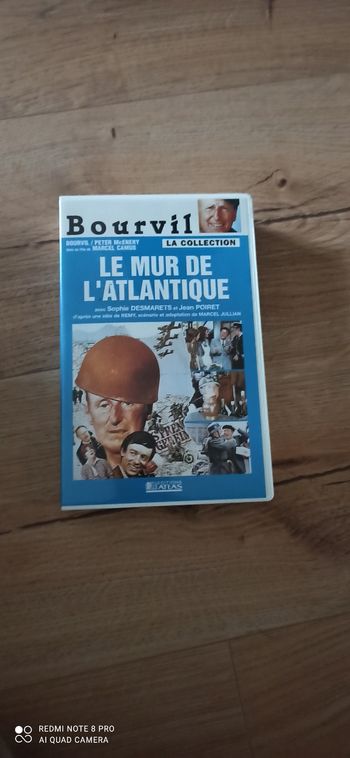 Cassette video  le mur de l atlantique