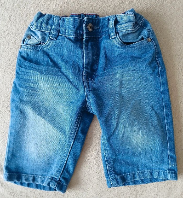 Bermuda en jean délavé TAO 4ans