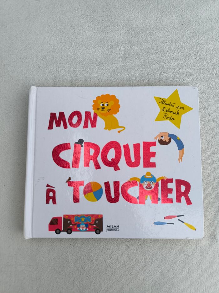 Livre Mon cirque à toucher Milan - photo numéro 2