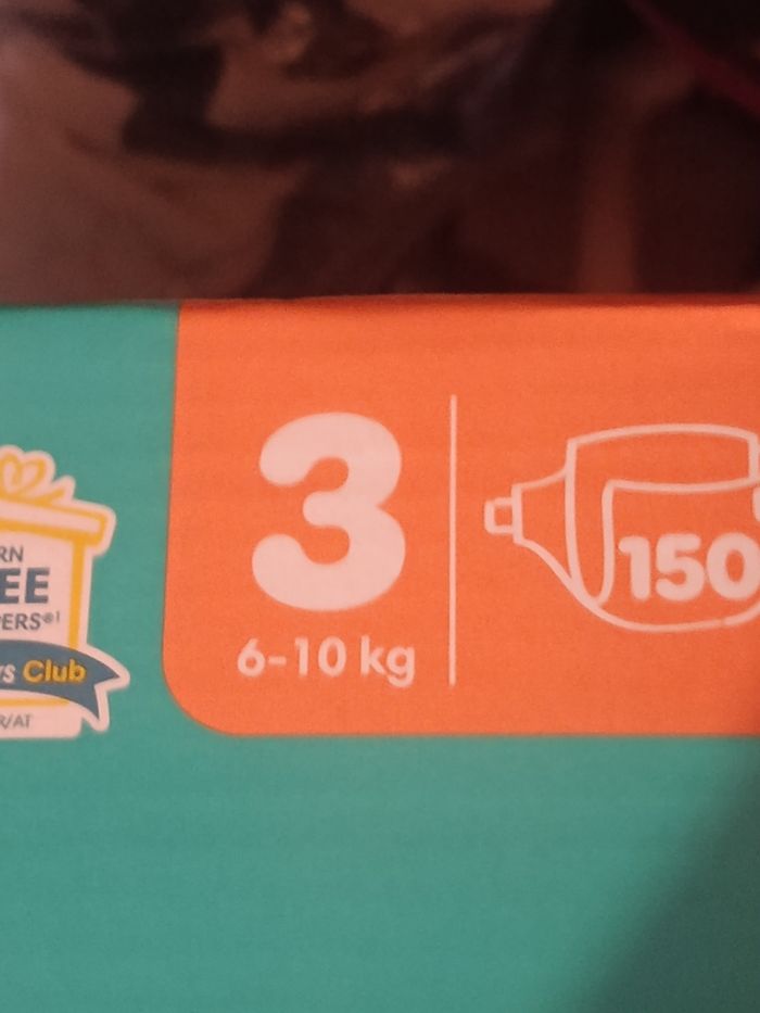 Paquet couches xxl Pampers taille 3 neuf - photo numéro 2