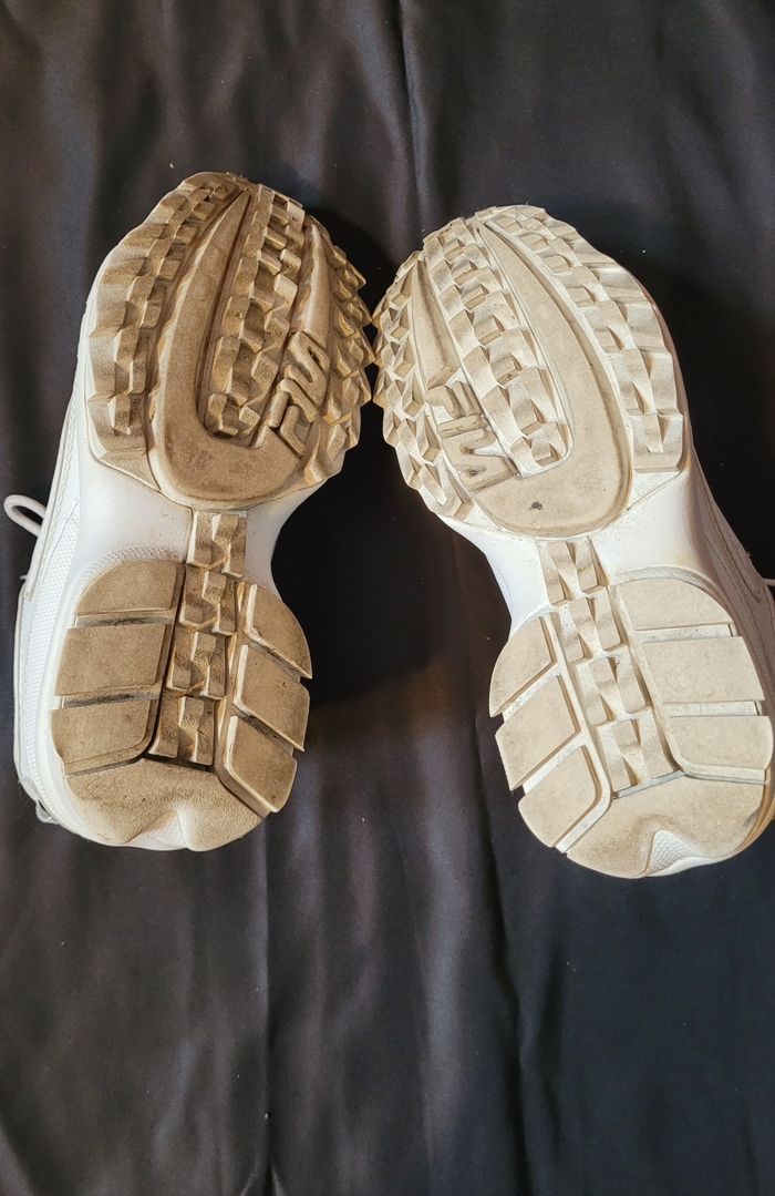 Baskets FILA disruptor blanches - photo numéro 8