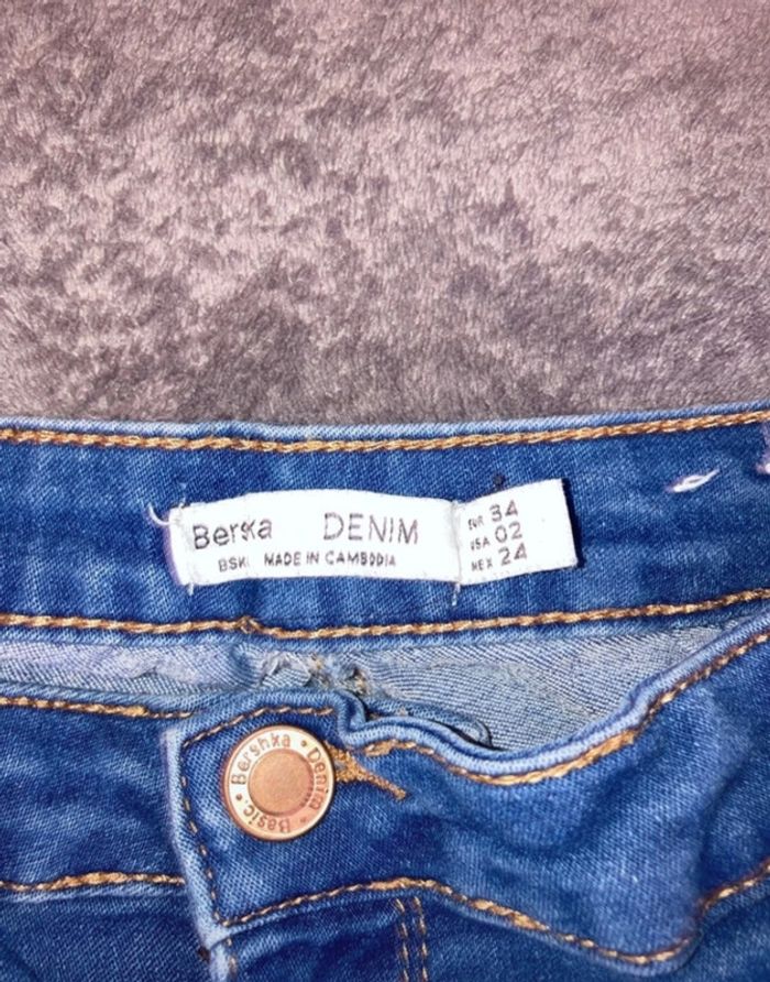 Pantalon Denim bershka - photo numéro 3