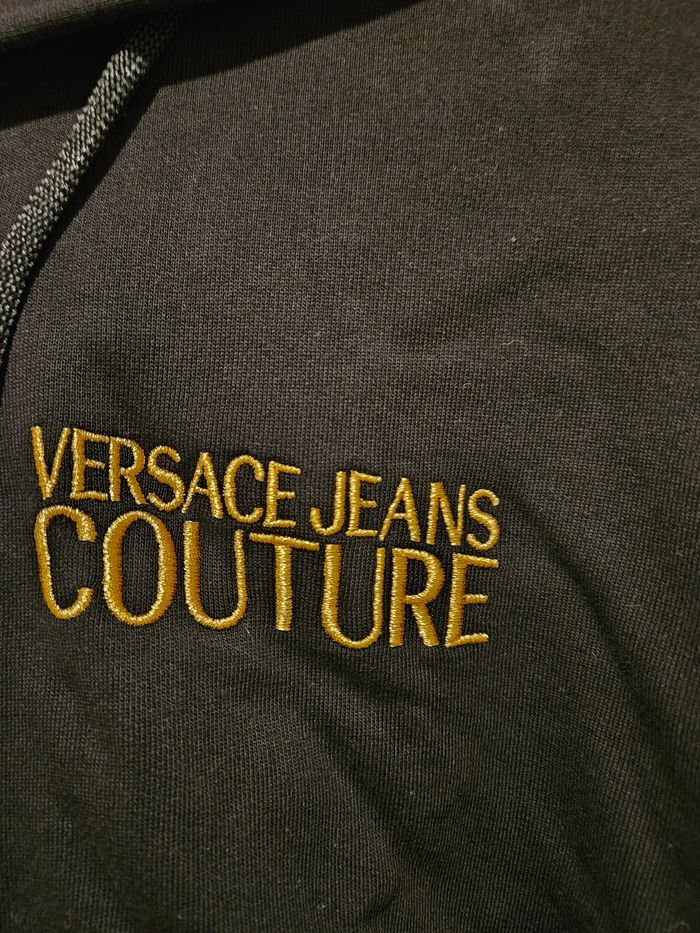 Versace jeans couture homme sweater à capuche taille L . - photo numéro 3