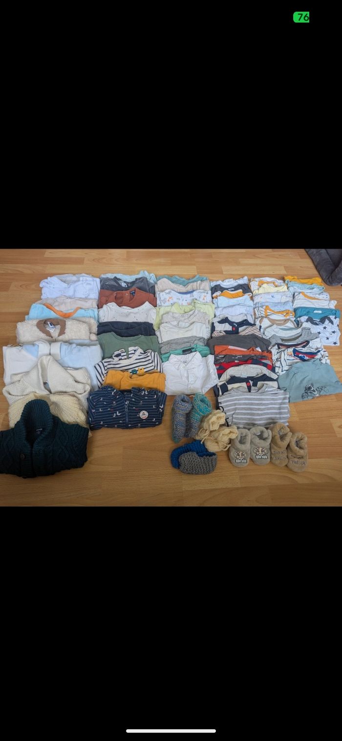 Gros lot taille 3mois