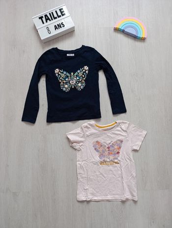 Lot 2 t-shirts 8ans