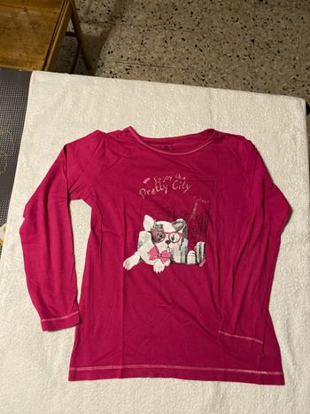 12 ans haut manches longues