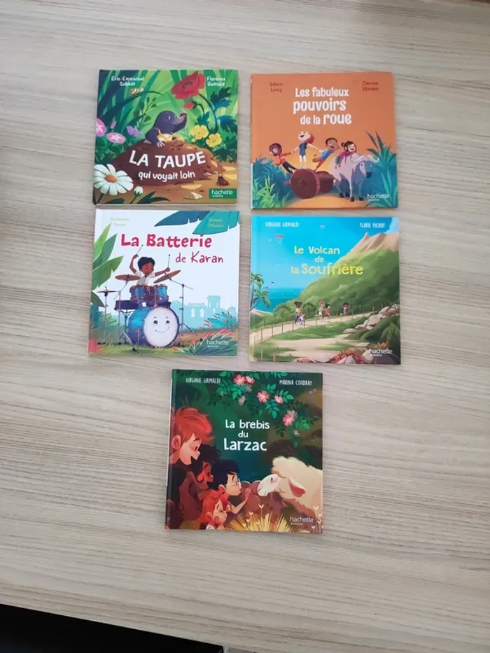 Lot 5 livres McDonald's