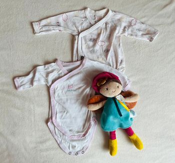 Lot deux body naissance