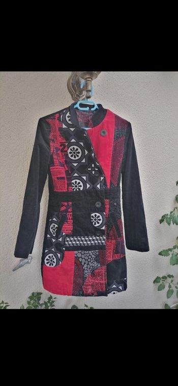 Trench Desigual (noir), M / 38 / 10