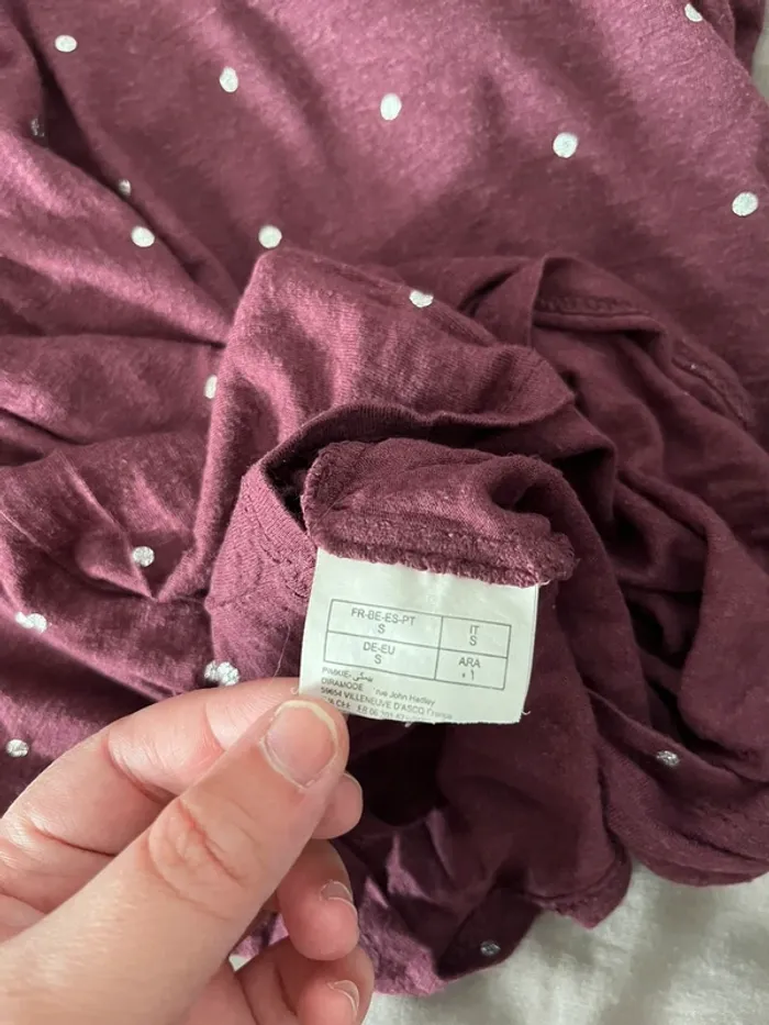 Tee shirt à pois - photo numéro 6