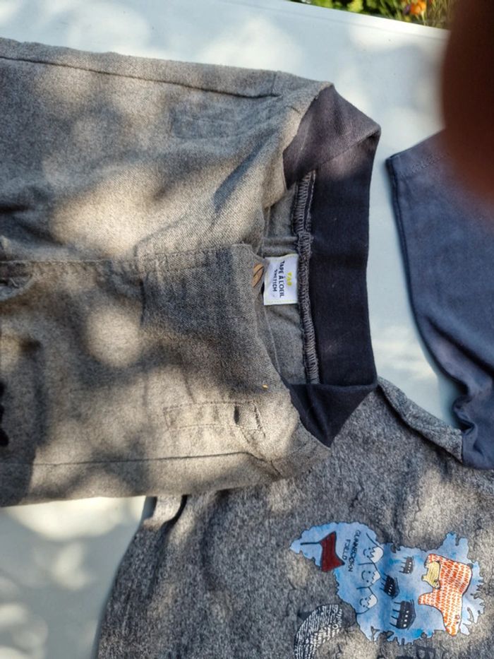 Ensemble pantalon + tee-shirt manches longues garçon - photo numéro 4
