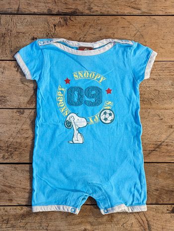 Combishort Snoopy - 3 mois