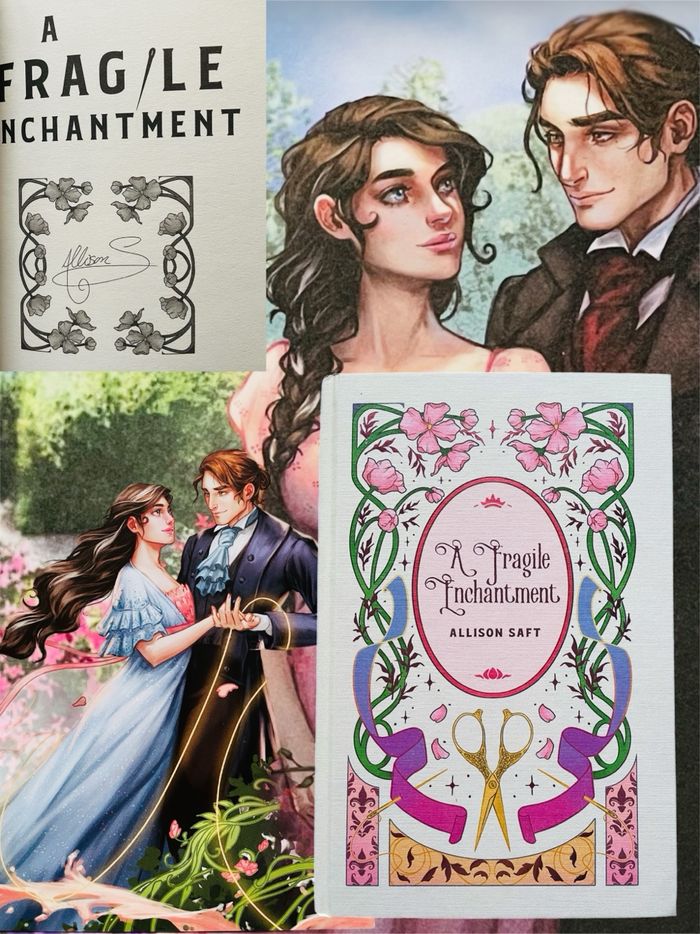 Fairyloot Exclusive Edition Signed A Fragile Enchantment Allison Saft