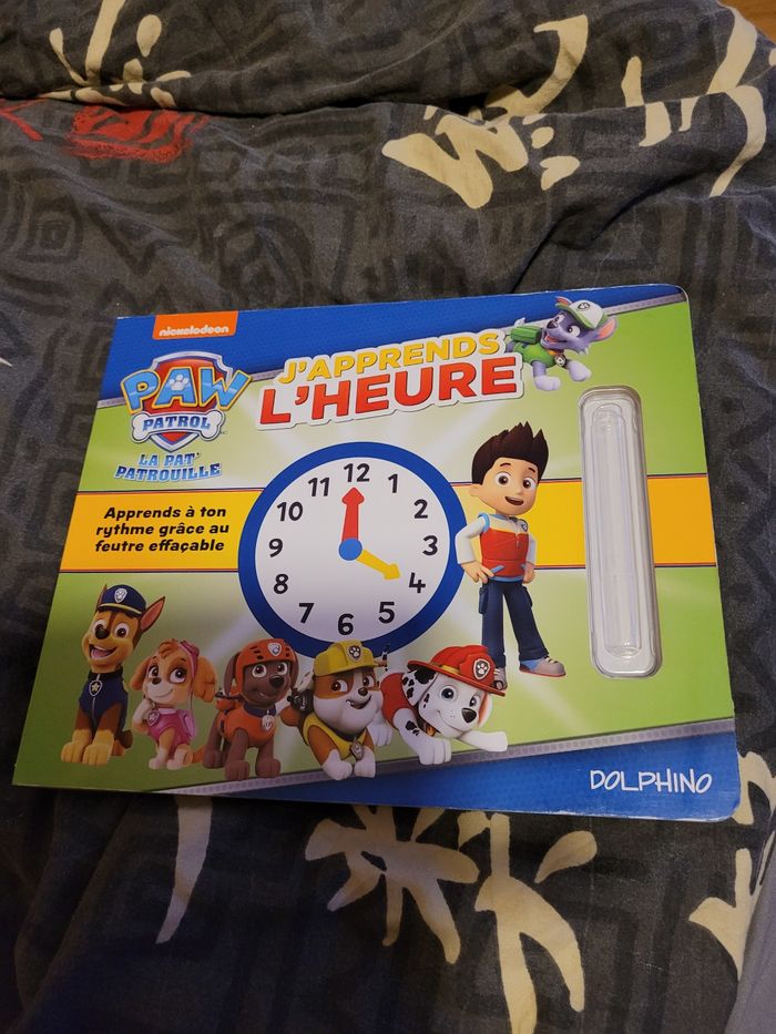 J apprends l heure pat patrouille