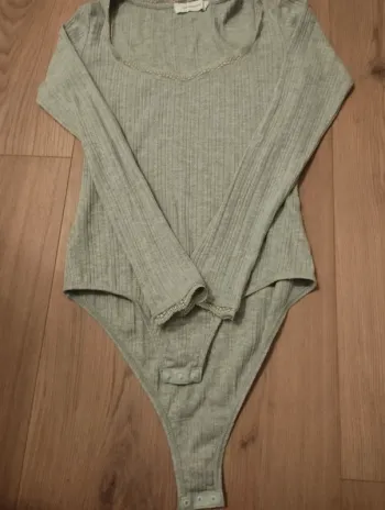 Body manches longues gris Promod S