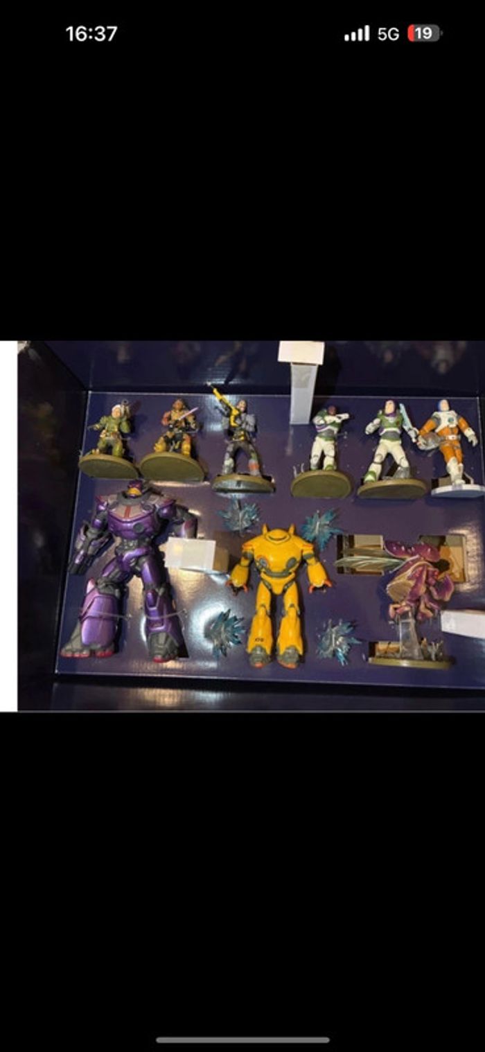 Ensemble de 9 figurines articulées Lightyear Disney – état neuf - photo numéro 8