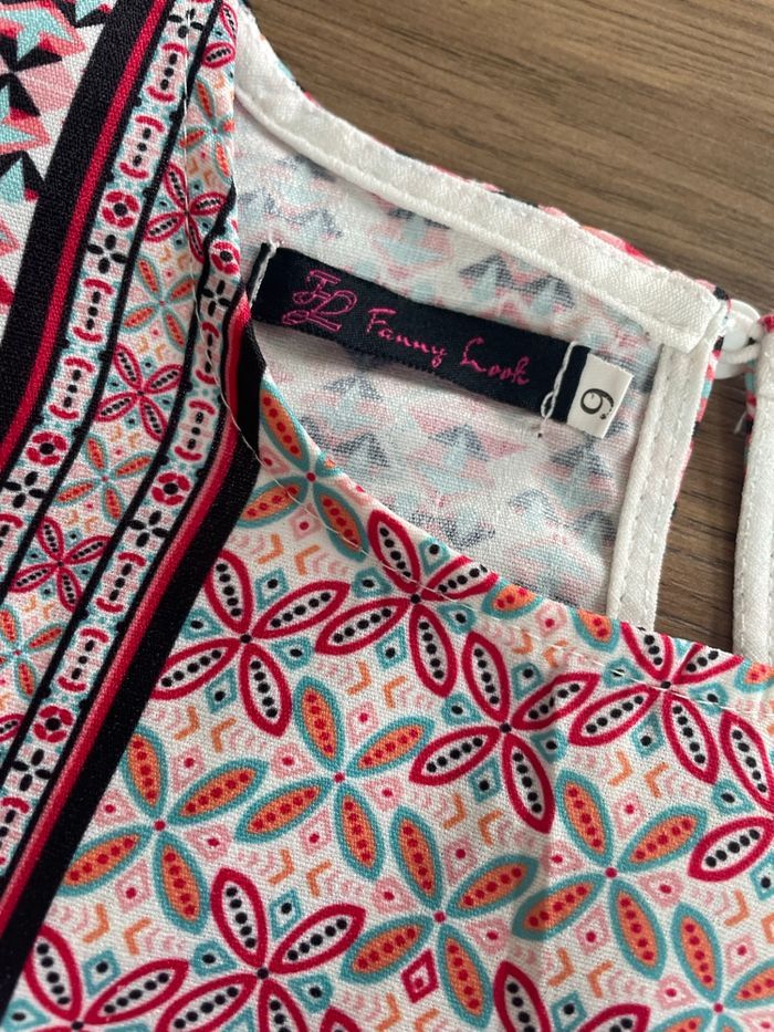 Robe printemps ete graphique 6 ans Fanny Look - photo numéro 4