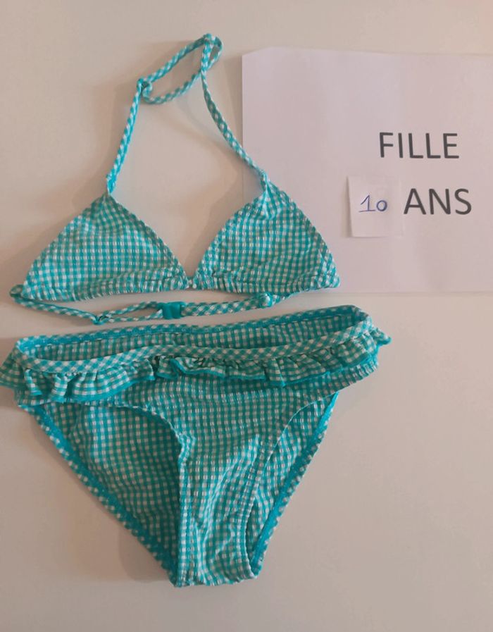 Maillot de bain 2 pièces 10 ans