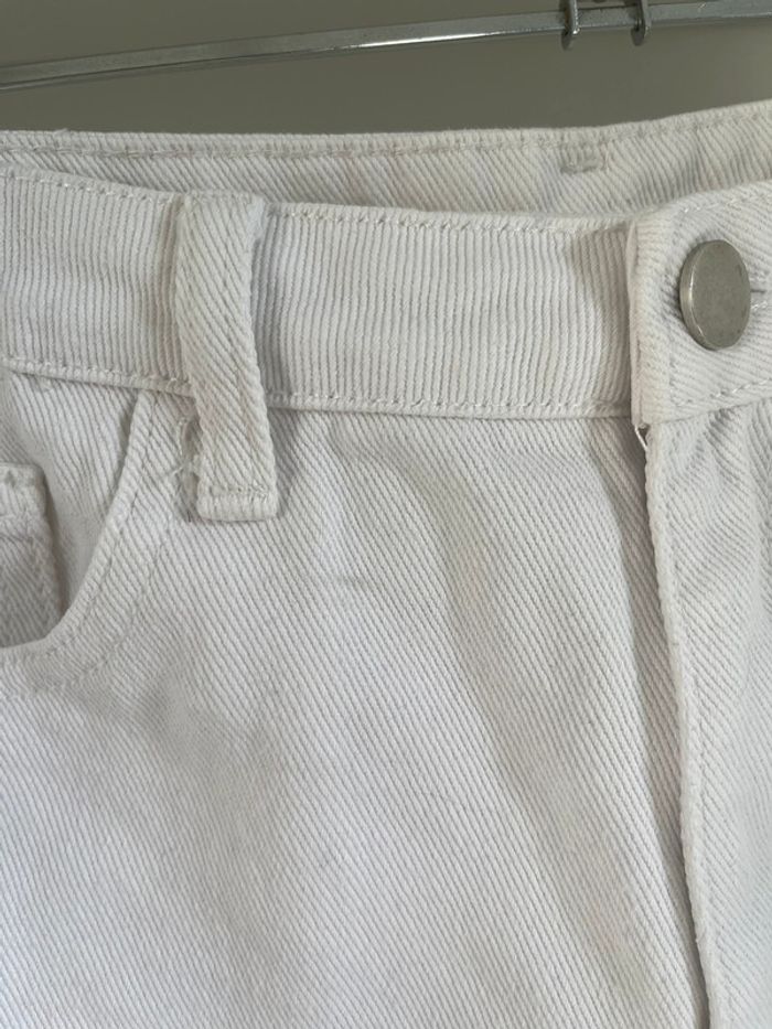 Short en jean blanc Shein - photo numéro 3