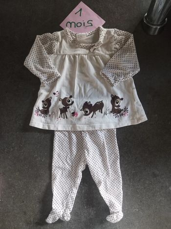 Ensemble faon 1 mois