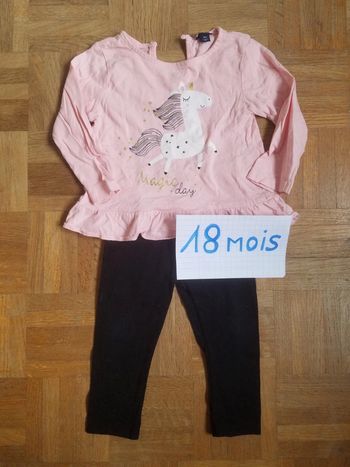 Ensemble Kiabi 18 mois