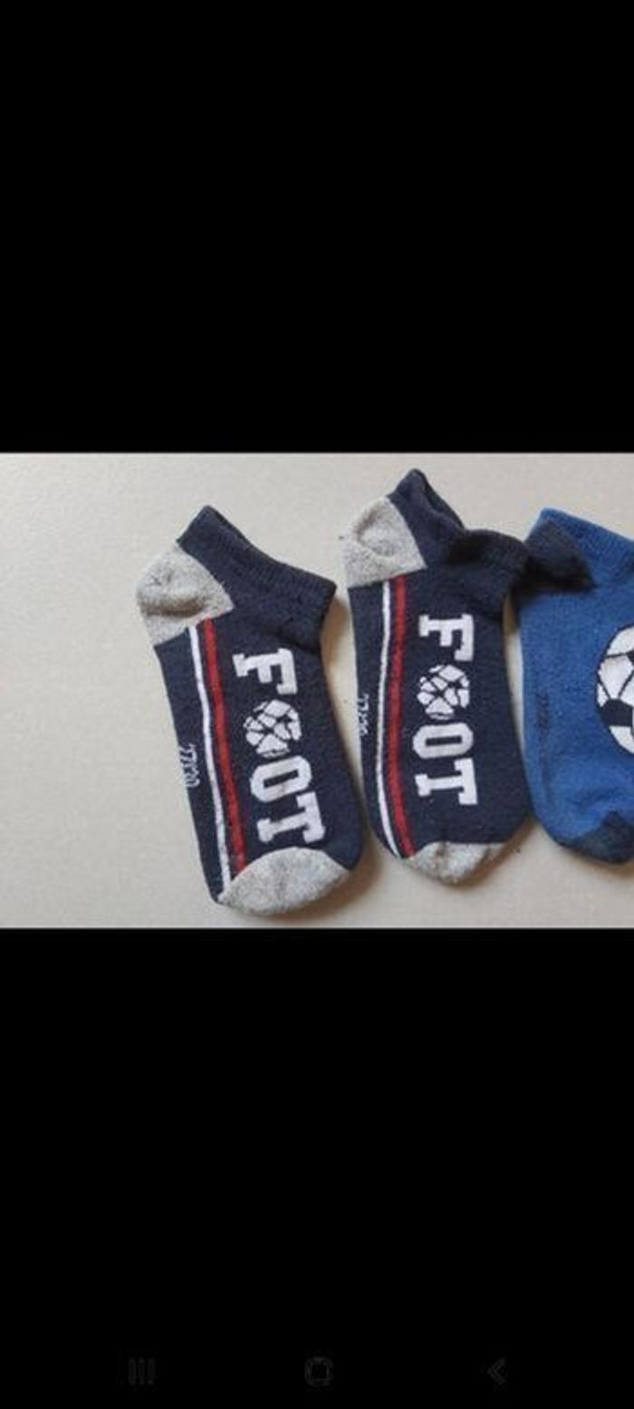 Socquettes Foot 27/30 - photo numéro 2