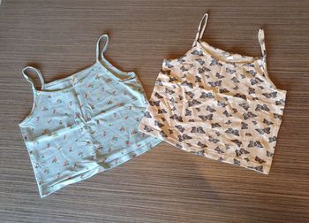 Lot de 2 crop top Only 🦋