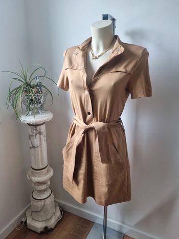 Robe zara beige