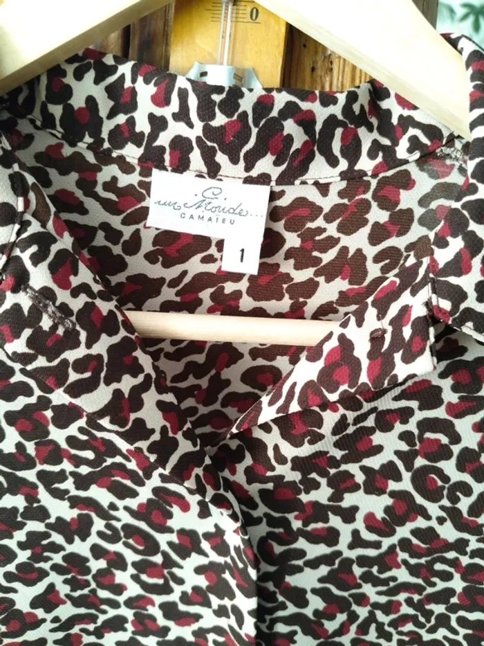 Chemise/blouse Leopard - photo numéro 3